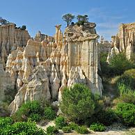 Rotsformaties van de Orgues d'Ille-sur-Têt in the Pyrénées-Orientales, Pyreneeën, Frankrijk
<BR><BR>Zie ook www.arterra.be</P>